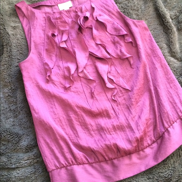 LOFT Tops - Loft Ruffled Tank